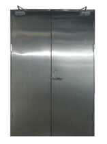 Fire door factory direct 304 stainless steel fire door Class A B fire fire protection engineering door heat insulation package certificate