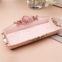 Eurostyle Retro Princess First Accessories Box Ornament Box Set Pan Korea Home Residence Ornament Palace Makeup Pen Containing Pan