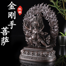 Tantric Buddhist supplies pure copper to make antique Vajra Bodhisattva 3 inch 5 inch 7 inch Vajra Bodhisattva ornaments