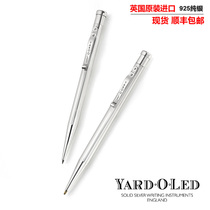 British original imported yardoled YOL 925 sterling silver pencil ballpoint pen new