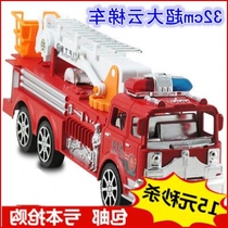 Fire truck ambulance deformed boy Plastic assembly manual fireman toy ladder fire truck Childrens car