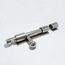 (2 pcs)Stainless steel fat boy thickened latch Metal door anti-theft surface mounted latch Welded solid door and window tie