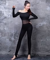 Slim body dress 2021 new training catwalk suit air yoga belly dance 3192