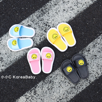 Korean childrens leisure slippers 2021 summer new male and female baby home slippers seaside sandals