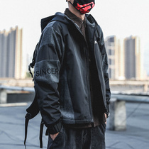 Bellanson Horse Winter Korean version Trend fixture Even hat jacket mans day department retro loose casual jacket collage boy