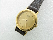 Seiko Japan brings back the original gold-plated quartz elegant little womens watch