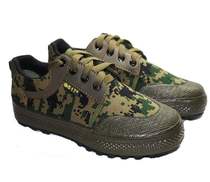 3517 Camouflage training shoes mens and womens liberation rubber shoes rubber shoes construction site non-slip wear-resistant and dirty labor insurance shoes