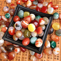 Nanjing rain stone rough stone natural pebbles fish tank multicolored small stones fleshy paving flower pot planting decoration