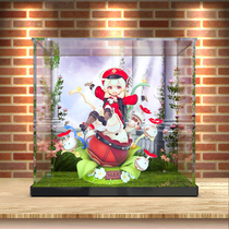 Acrylic Showcase Applicable to original Shenkleigh Spark Riders Hand Office transparent glass anti-dust containing box