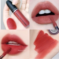 MAC charm soft mist matte lip glaze lipstick not easy to decolorize 991 989 996