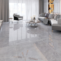 New Zhongyuan tile floor tiles 800x800 Nordic gray imitation marble floor tiles new living room tiles 8961