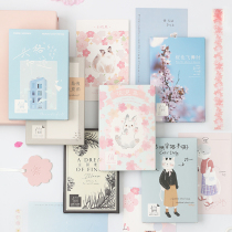 Letter Lovers Postcards Collection of Sakura Dance Series Literary hipster Girl Hearts Sakura Season Cards