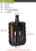 Foldable pedal universal folding bike pedal mountain bike bilateral ball non-slip folding pedal