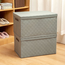 Storage box Large clothes storage finishing box Quilt moisture-proof storage storage box foldable fabric wardrobe storage