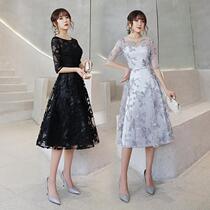 Evening Dress Women 2021 Fashion New Black Temperament Slim Celebrity Short Party Party Small Dress Dress