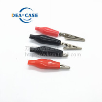 Wankang small medium large alligator clip Red Black test clip power clip