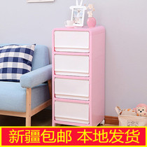 Xinjiang Korean version of drawer storage cabinet storage sorting toys clothing storage cabinet home daily department store