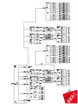 Construction site temporary electricity system cad drawing building electrical node cad drawing