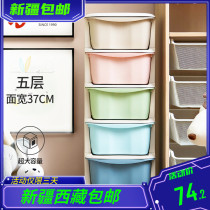 Xinjiang Tibet Baby Toy Cabinet 5 - floor kitchen Clamp Cabinet Childrens Wardrobe snack