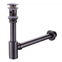 Wall drain downpipe deodorant gun grey basin drainer downpipe