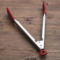 Export to the United States Barbecue clip Food grade heat-resistant nylon fried steak clip Bread clip Non-stick pan with closed buckle self-opening