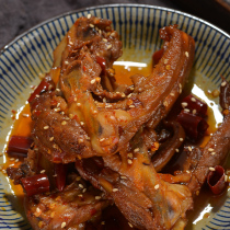 Gourmet Rabbit spicy and cold eating duck rack ready-to-eat Sichuan special brine-cooked spicy duck with spicy duck collarbone snacks casual snacks