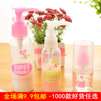 Sub Bottling Bottle Small Spray Pot Makeup Bottle Transparent Spray Bottle Water Trial Bottling Trip With Cosmetics Bottle small sample