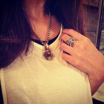 US Starlingear Stellin Benni Hat Skull Sterling Silver Tide Men Pendant Accessories Spot