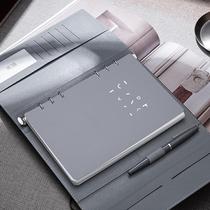 Business office detachable literary exquisite loose-leaf notebook notebook notebook notebook custom lettering logo