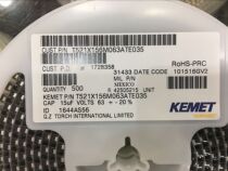 Polymer high molecular capacitor T520X156K063AT 63V 15UF E 156J