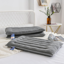 Short thin cotton low pillow adult cervical spine protection single student children dormitory pillow home pillow home pillow pair Pat 2