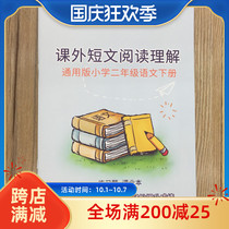 Chinese second grade second volume extracurricular short essay reading comprehension synchronous exercise book reading comprehension exercise book