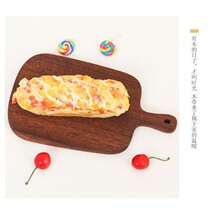 Steaky tray wooden tray Japanese rectangular Western plate bread sushi home restaurant steak board pizza plate