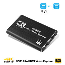4k Recording box USB3 0 HD video acquisition card PS4 computer games ns switch mobile phone stream live