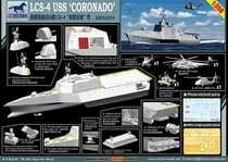 Weijun model NB5026 1350 US near sea combat ship Colorado  (LCS-4)