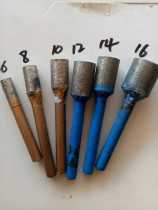 Stone carvings diamond sintered lettering grinding head hand welding diamond engraving grinding head stick sharp and durable