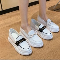 Customized Spring and Autumn New Legs High Legs High and Low Foot Stealth Increase Single Replenishment High Correction True Large Code Woman Shoes