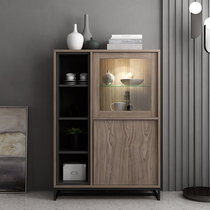 Nordic small house side cabinet modern simple living room wine cabinet lockers restaurant cupboard storage cabinet tea cabinet