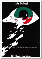 An Andalusian Dog Bunuel Movie Poster Original License Art Film Decorative Painting