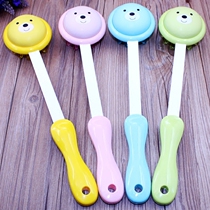 Cartoon bear banging hammer massager meridian pat cute pat hammer stick acupuncture point beating hammer old head full body pat