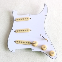 Dongli electric guitar DIYST assembly guard plate 3 single 5 Alnico magnetic steel pickup circuit cable full set