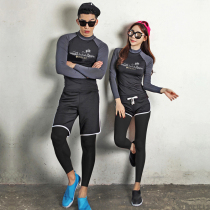Long sleeve swimsuit snorkeling surfing diving suit couple trousers suit jellyfish clothes beach pants swimsuit