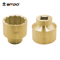 WEDO dimension AL106 aluminium bronze explosion protection sleeve head (1  square) sleeve no spark tool customisation