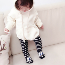 Baby leggings socks knitted cotton men and women Baby Big pp pants cute big eyes socks leggings