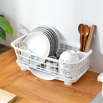 Chopsticks rack kitchen spoon storage rack storage box drain rack storage tube flat tableware bowl tray basket cage