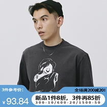 SAMESAME22SS broken arm Venus small crowdsourced pure cotton short sleeve loose casual round collar T-shirt personality street summer