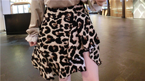 Special BORAKOO Korea Dongdaemun WINTER IRREGULAR RUFFLE BAO WEN SKIRT SHORT SKIRT