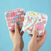 Sanitary napkins Containing Packaging Aunt Towel Portable Bag Cute Adolescent Sanitary Cotton Mtowel Carry-on SMALL BAGS
