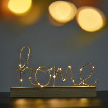 ins Nordic creative ornaments love letter lamp decoration night light bedroom romantic led net red gift decoration