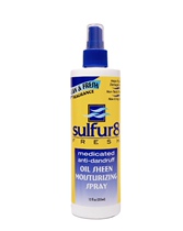 Sulfur 8 Fresh Oil Sheen Moisturizing Spray 12 fl oz